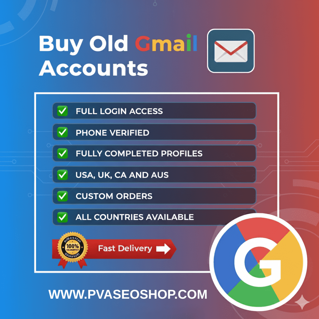 Buy Old Gmail Accounts